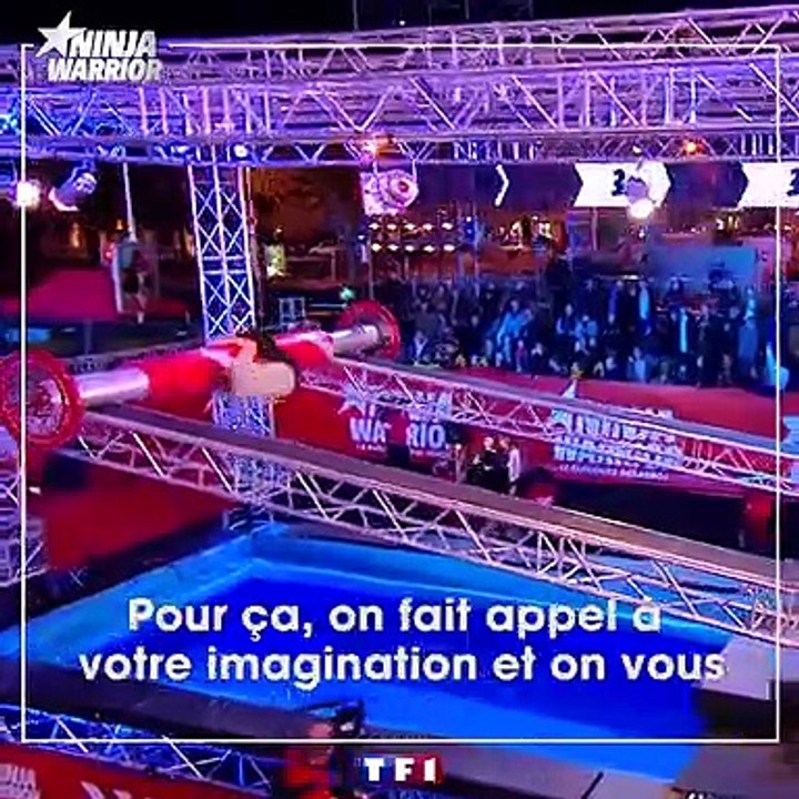 Ninja Warrior - Prolongement du concours : Denis Brogniart vous propose de créer un obstacle