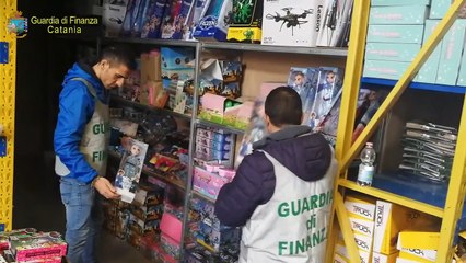 Catania -  Contraffazione giocattoli (13.12.19)