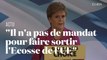 Pour Nicola Sturgeon, Boris Johnson n'a 