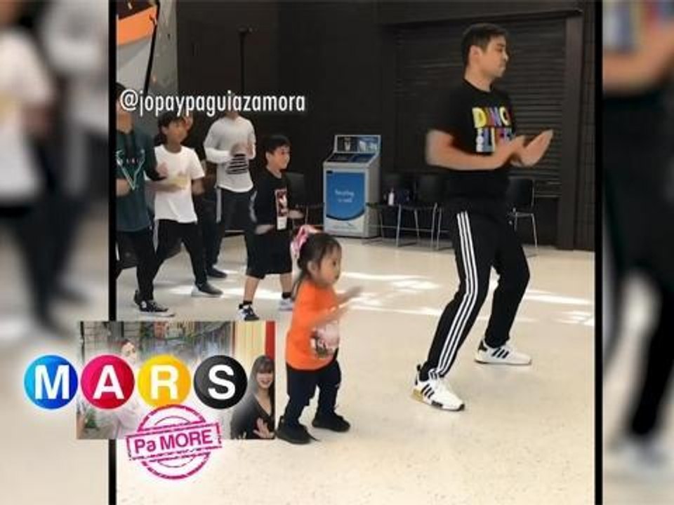 Mars Pa More: Baby Alesa, manang-mana sa dancer parents na sina Joshua Zamora at Jopay Paguia!