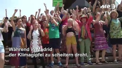 Flashmob in Sydney für das Klima