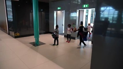 Afrikalı yetim ve öksüz çocuklardan oluşan dans grubu Türkiye'ye geldi