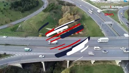 Otoyolun ortasında skandal görüntü! "Gece 7-8 kişi geliyor ve..."