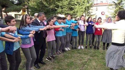 Öğrenciler atmosfere dokundu