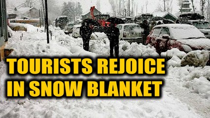 Snowfall in parts of Himachal, uttarakhand, Jammu & Kashmir, mercury drops | Oneindia News