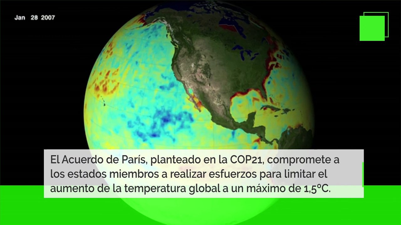 ¿Por qué evitar que la temperatura global aumente más de 1,5ºC.?