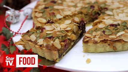 Retro Recipe: Bakewell tart with cranberries