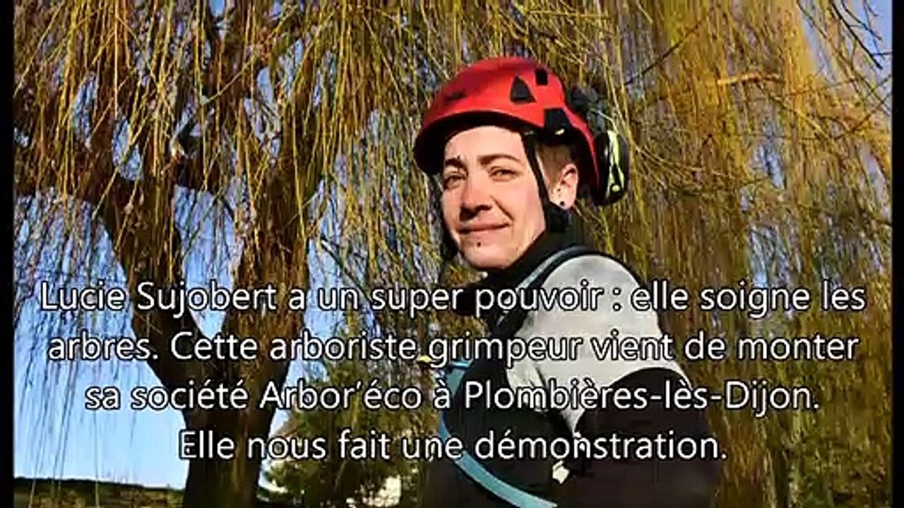 Rencontre avec Lucie Sujobert, arboriste grimpeur