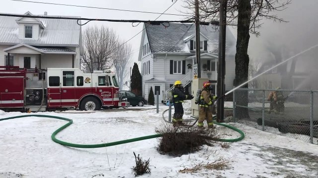 Incendie d'une résidence à Saint-Éloi