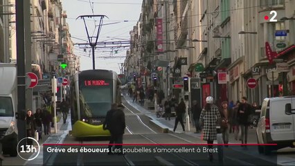 Finistère : Brest subit de plein fouet la grève des éboueurs