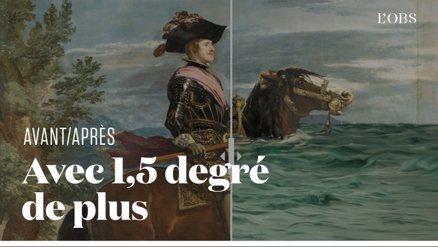 Quatre chefs-d’œuvre pour montrer à quoi ressemblerait le monde avec une hausse de 1,5 degré