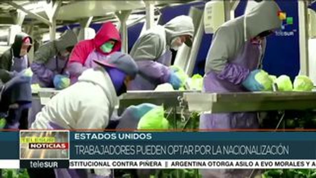 EEUU: ley beneficiaría a 300 mil trabajadores agrícolas inmigrantes