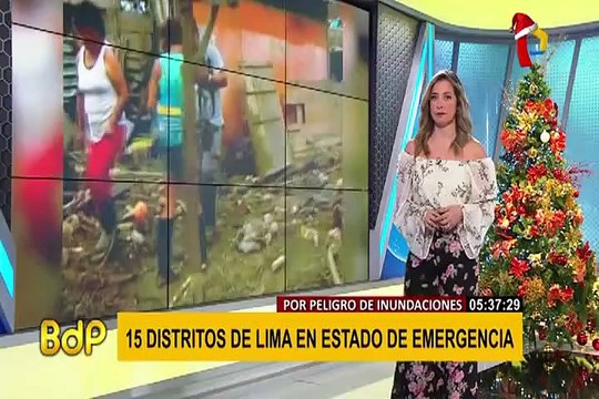 Peligro de inundaciones: 15 distritos de Lima en estado de emergencia