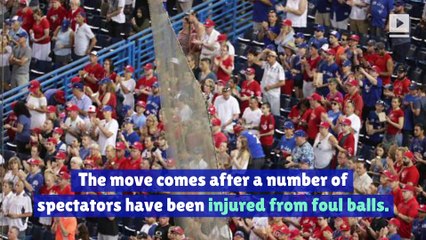 MLB Teams to Add More Safety Netting at Stadiums