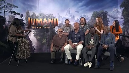 JUMANJI: THE NEXT LEVEL - Cast QandA