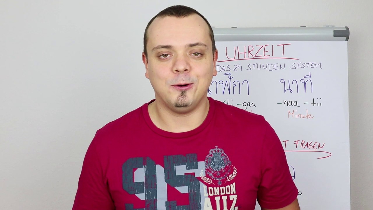 Thailändische Uhrzeit: Begrüßung