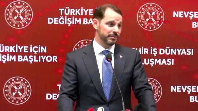 Nevşehir bakan albayrak kamu bankaları, 2020'ye girmeden tek haneli faizleri başlatıyor