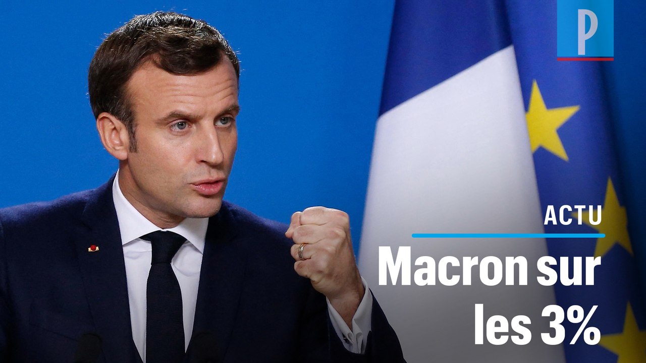 Règle des 3% : Macron veut une « une réflexion profonde et stratégique »