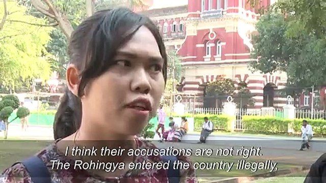Residents in Myanmar react after three-day ICJ hearing on genocide case