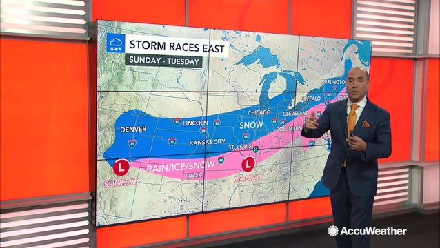 Bernie Rayno breaks down the next snowstorm that will sweep across the nation