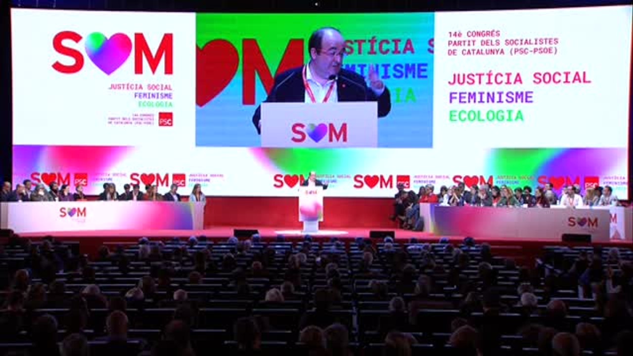 Iceta: "Queremos que Cataluña sea reconocida como nación, como sujeto político, pero no independiente"