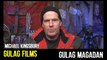 Film director Michael Kingsbury discusses a section of his film Gulag Magadan 2017