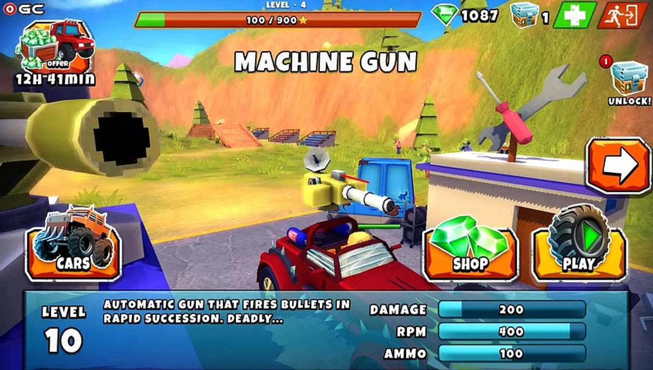 Zombie Offroad Safari "New Update" THUNDER Super Offroad Car Games - Android GamePlay #2