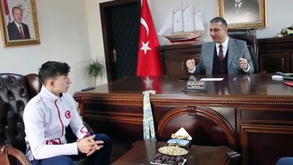 Avrupa şampiyonu halterci Yusuf Fehmi Genç, altınla ödüllendirildi - ORDU