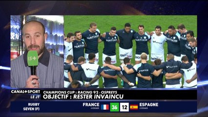 DailySport - Le Racing 92 veut rester invaincu en Champions Cup