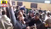 Egg At Sheikh Rasheed Today During Railway event | PTI News | PM Imran Khan