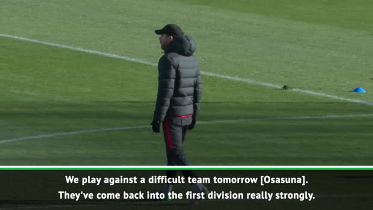 Atletico need to improve against resurgent Osasuna - Simeone
