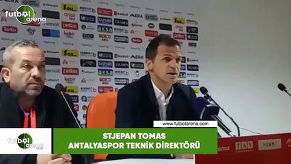 Stjepan Tomas: "90 dakika mücadele ettik ve 1 puan kazandık"