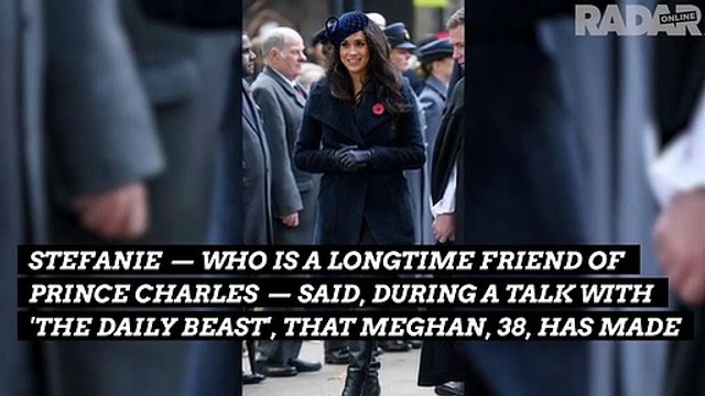 Prince Charles’ Actress Pal Slams Meghan Markle For Trying To Be A ‘Star’ In Royal Role