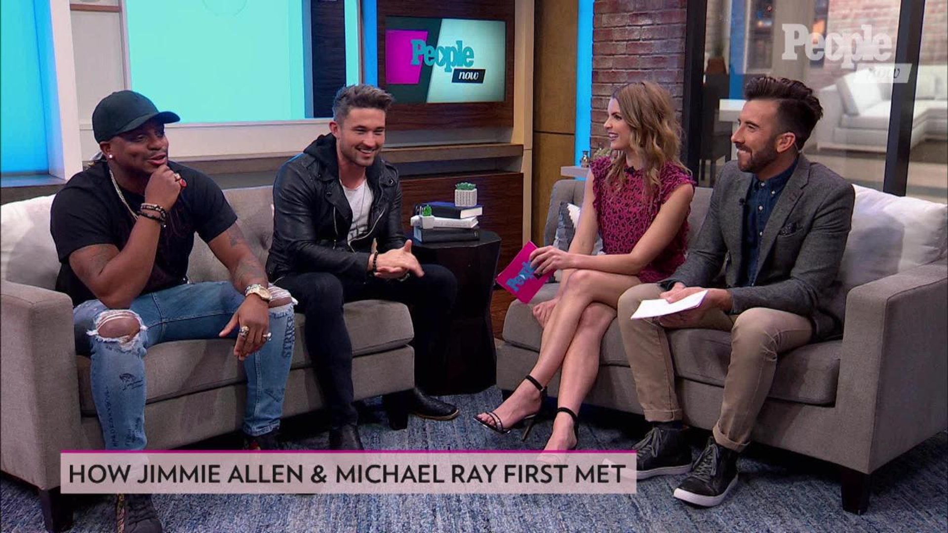 ⁣Country Singers Jimmie Allen and Michael Ray Share Their Special Pre-Show Ritual