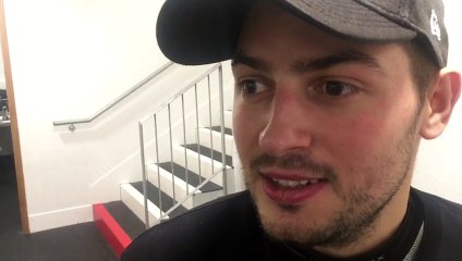 Hockey sur glace : la réaction du Spinalien Nathan Ganz après le succès face à Amnéville (10-1)