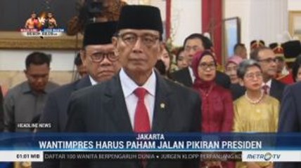 Jokowi Tunjuk Wiranto Jadi Ketua Wantimpres 2019-2024