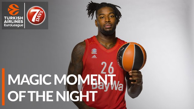 7DAYS Magic Moment of the Night: Mathias Lessort, FC Bayern Munich