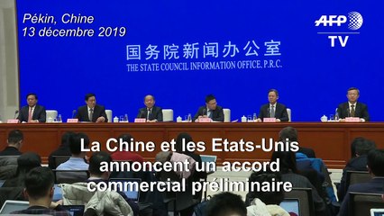 Pékin et Washington décrètent l'accalmie dans leur guerre commerciale