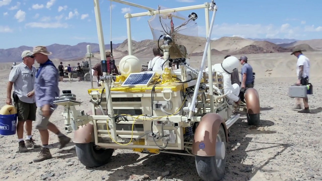 Ad Astra movie - Making of Moon Rover Scene