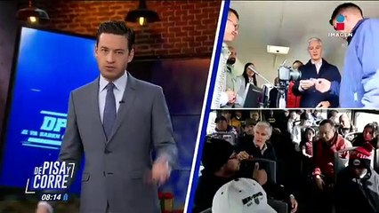 Alfredo del Mazo en el transporte público, ¿lo asaltaron?