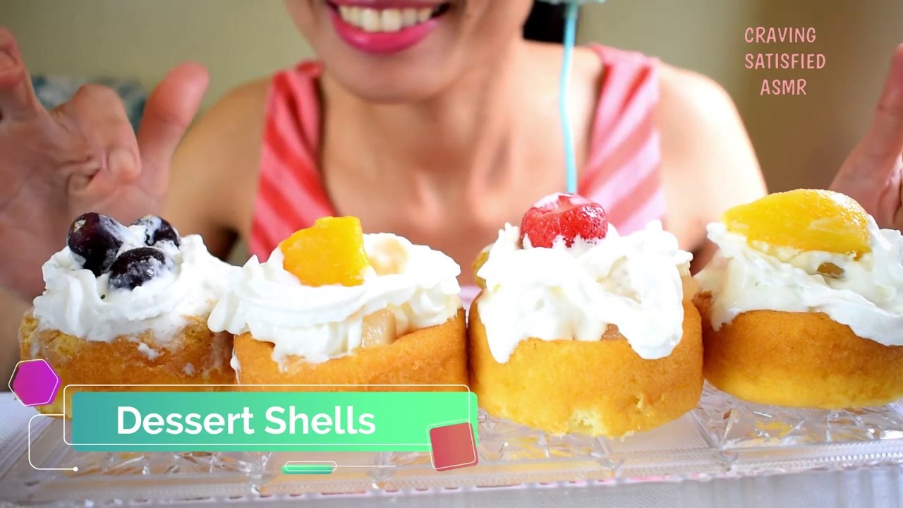 ASMR _ DESSERT SHELLS _NO TALKING _ CRAVING SATISFIED
