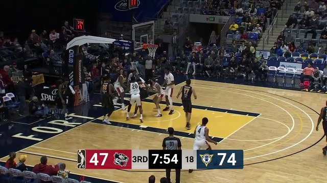 Ben Moore Posts 10 points & 13 rebounds vs. Erie BayHawks