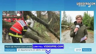 Intempéries : les sapeurs-pompiers particulièrement mobilisés dans les Landes - VIDEOFRE.com