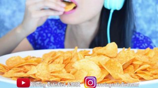 ASMR LAYS CHIPS BBQ FLAVOR _EXTREME CRUNCHY SOUNDS_ CRAVIMNG SATISFIED