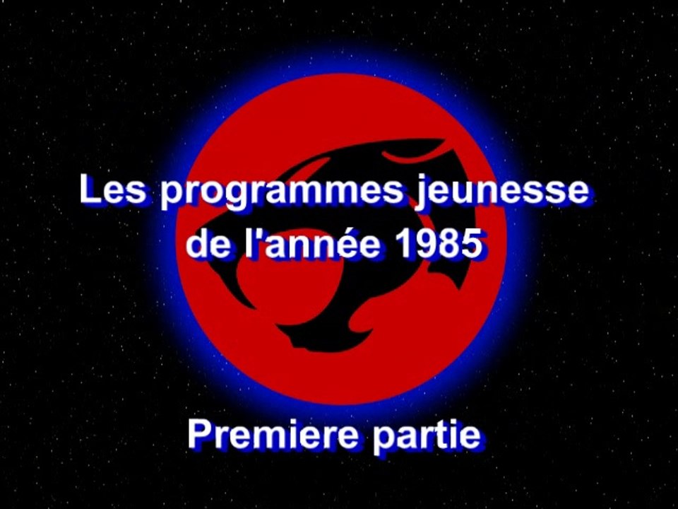 DAnime : programmes jeunesse de l'année 1985 (1ere Partie)
