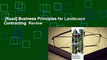 [Read] Business Principles for Landscape Contracting  Review