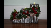 HOLIDAY CANDLE HOLDERS