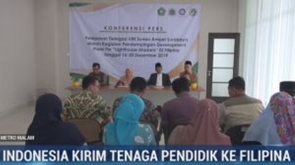 Indonesia Kirim 10 Tenaga Pendidik ke Filipina