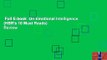 Full E-book  On Emotional Intelligence (HBR's 10 Must Reads)  Review