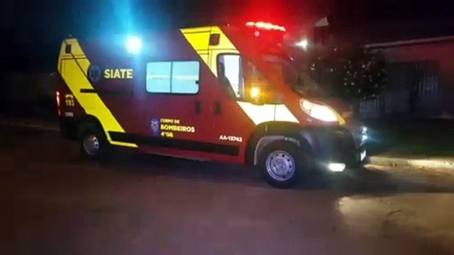 Siate é acionado para atender queda de mesmo nível no Bairro Claudete